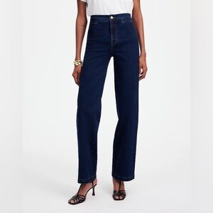 Madewell The Petite Emmett Wide-Leg Jean: Welt Pocket Edition